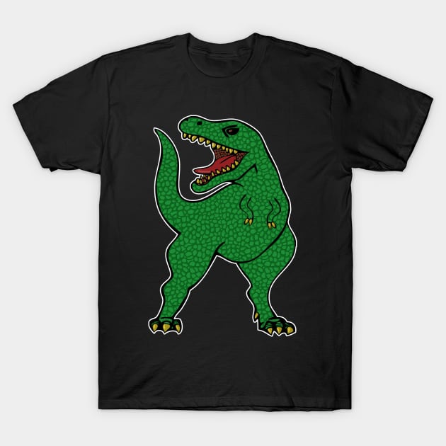 T-Rex T-Shirt by headrubble